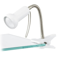 Lampada flex con pinza bianco  Fabio Eglo