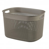 CESTA FILO 44X33XH27CM CAPPUCCINO 