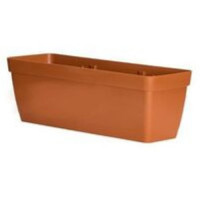 Fioriera pot con riserva d'acqua color cotto cm 50 Art Plast
