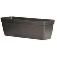 Fioriera Pot con riserva d'acqua antracite cm 50 Art Plast