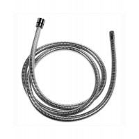 Flessibile acciaio cromato lunghezza 150 cm  monoforo conico 1/2" 