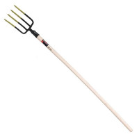 Forca a 4 denti, manico in faggio 140 cm  Metodo 