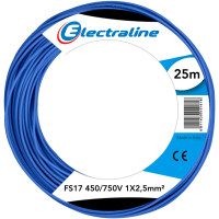 Cavo Fs17 1x2,5 mt 25 blue