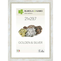 CORNICE MARISA SERIE GOLDEN & SILVER ARGENTO  21x29.7CM 