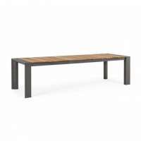Tavolo allungabile Cameron antracite 228/294x100 Bizzotto Andrea