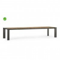 Tavolo allungabile Cameron antracite 253/319/384x110 Bizzotto Andrea