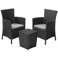 Set arredo giardino Iowa Balcony antracite Keter