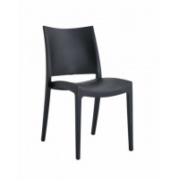 Sedia Flat nera in pp Biacchi Ettore