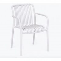Sedia Nives bianca 56x42x81 cm Biacchi Ettore