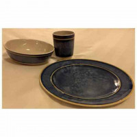 Set stoviglie da campeggio in melamina 12 pezzi Koopman International