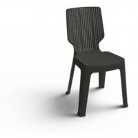 Sedia T-Chair antracite 39x48x68 cm Keter