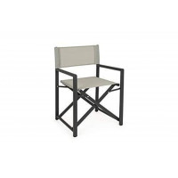 Sedia regista Taylor grigio scuro/bone Bizzotto Andrea