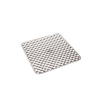 Geo tappeto antiscivolo doccia 53x53 cm bianco