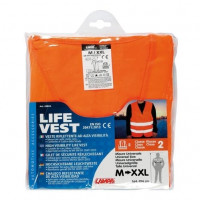 Gilet di emergenza ad alta visibilità Lampa Arancione