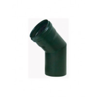 gomiti smalbo pellets mm.1 nero opaco 45 gradi D. 8 cm 