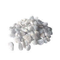 Granulato bianco carrara Bagattini sacco da  20kg 8-12mm
