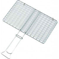 Griglia a Rete Doppia Ompagrill 35x40 cm Senza Piedi 