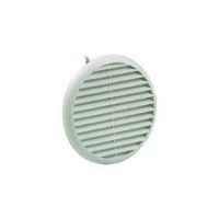 griglia aerazione pvc con rete tonde D.  mm.165-220