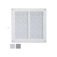 Griglia Lamiera quadra  240X240 mm  Rete Bianca