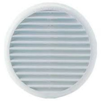 GRIGLIA TONDA PLASTICA DA INCASSO D.120 MM 