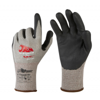 U-Power Guanto Antitaglio Categoria B in Nitrile Cut  grigio/nero taglia 10 