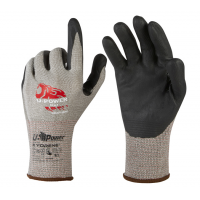 U-Power Guanto Antitaglio Categoria B in Nitrile Cut  grigio/nero Taglia 8