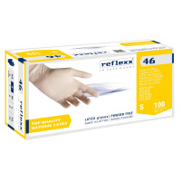 Guanti In Lattice Senza Polvere Reflexx 46 / S confezione da 100 pz 