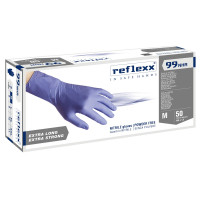 Guanti In Nitrile Alto Spessore Reflexx 99 - gr. 8,8 (M) confezione da 50 pz 