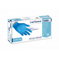 Guanti In Nitrile Senza Polvere Reflexx  Confezione da 100 pz  (XL)