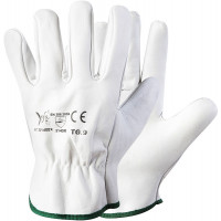 GUANTO TUTTO FIORE BIANCO TG.10