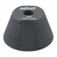 Wolfcraft Guida allargafori per seghe a tazza, Ø 35-51 mm