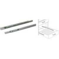 Guide per cassetti in acciaio mm 340 Oreca New