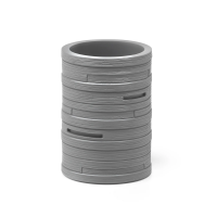 GEDY HELEN PORTASPAZZOLINI GRIGIO 7.2 x H. 10 cm