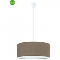 Lampada a sospensione Rossano tortora 3x60W Eglo