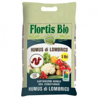 Flortis Humus di lombrico Sacco da 5 litri 