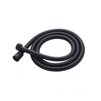 Flessibile nero da 150 cm in acciaio inox 1/2"x1/2"