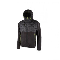 Giacca da Lavoro Ibrida Idrorepellente Spock U-Power black carbon  - Taglia L