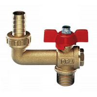 Valvola a sfera per idrante a pozzetto portagomma 1/2" Idro Bric 