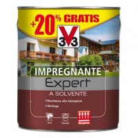 V33 Impregnante Expert solvente noce medio flacone da 3 Lt