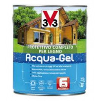 V33 protettivo completo per legno  acqua-gel  douglas  flacone da 2.5 lt 