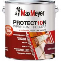 Impr. Gel Cera a Solvente - Flacone da 2,5 Litri - Mogano