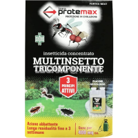 Insetticida Protemax Tricomponente flacone da 250ml Anti Zanzara