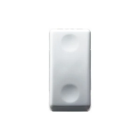  interruttore unipolare 250v ac, 16ax, neutro, 1 modulo, system white