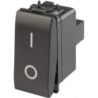 interruttore bipolare 16a antracite 
