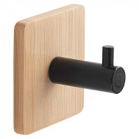 JUNCOS APPENDIABITI SINGOLO QUADRATO BAMBU/NERO GEDY 