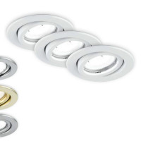 Kit 3 Faretti LED Matrix Orientabili Bianchi
