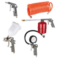 KIT 5 PZ ALLUMINIO ATTACCHI D PER COMPRESSORE 