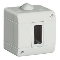 KIT - CUSTODIA MAGIC IDROBOX 1 POSTO GRIGIO CHIARO IP40 
