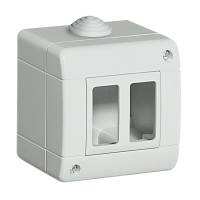 Bticino kit custodia magic idrobox ip40, 2 posti 
