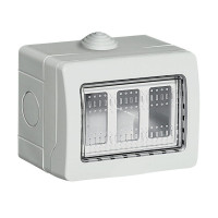 KIT - CUSTODIA MAGIC IDROBOX 3 POSTI IP55